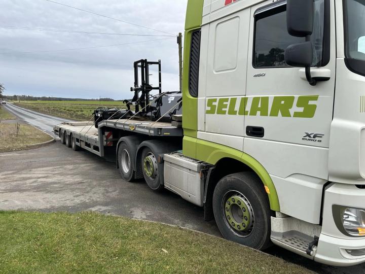 Implement collection from Sellars Agriculture