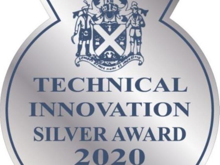 Silver in the Technical Innovation Awards 2020