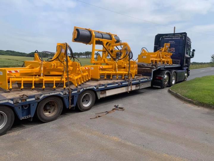 3 Gravel Road Graders away to their new homes