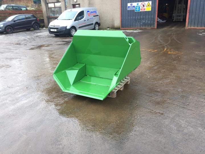 Push-Off Bucket for a Glenfarrow Boiler