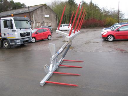 Galvanised Big Bale Transporter