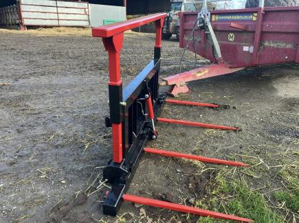 HD Fold Up Double Bale Spike with Euro brackets and adjustable goal post