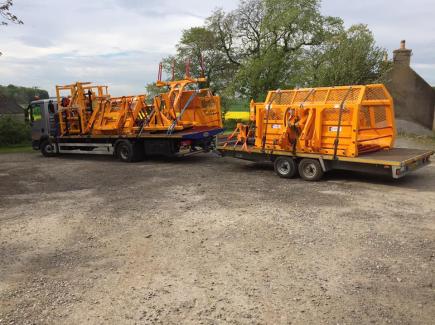 Murray Machinery lorry loaded up to head to Grassland & Muck 2017.