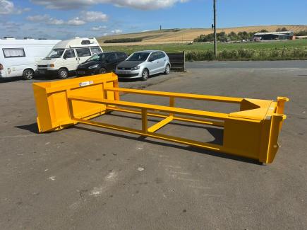 3.8m long Grain Pusher with 2.2m blade
