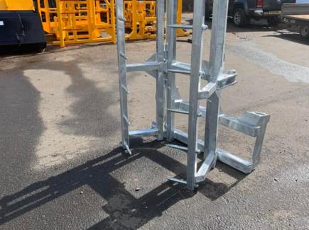 Galvanised Big Bale Stacker