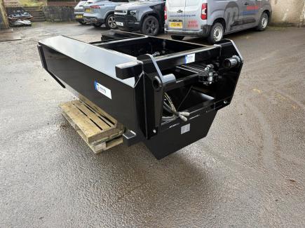 1.0 cub.m Ejector Bucket with Manitou brackets
