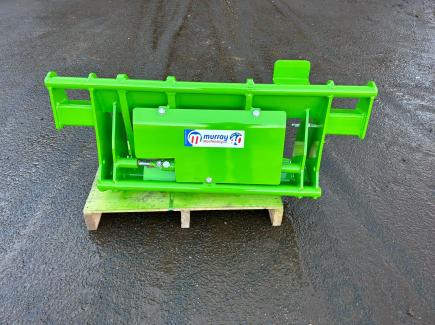 Merlo to Euro quick hitch adaptor complete with hydraulic locking