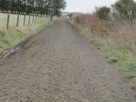 3m Gravel Road Grader - road after