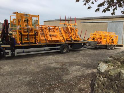 Murray Machinery lorry loaded up to head to Grassland & Muck 2017.