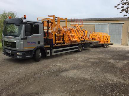 Murray Machinery lorry loaded up to head to Grassland & Muck 2017.