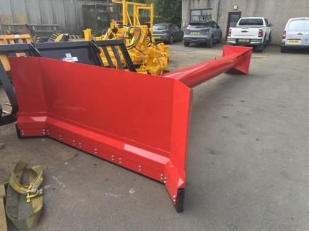 6m Grain Pusher with bolting flange