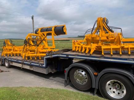 3 Gravel Road Graders away to their new homes