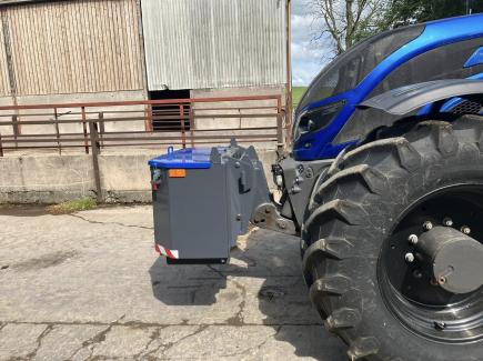 Tractor weight box come 200 litre diesel bowser