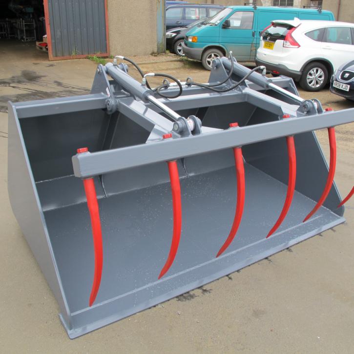 8' Heavy Duty Bucket and Grab