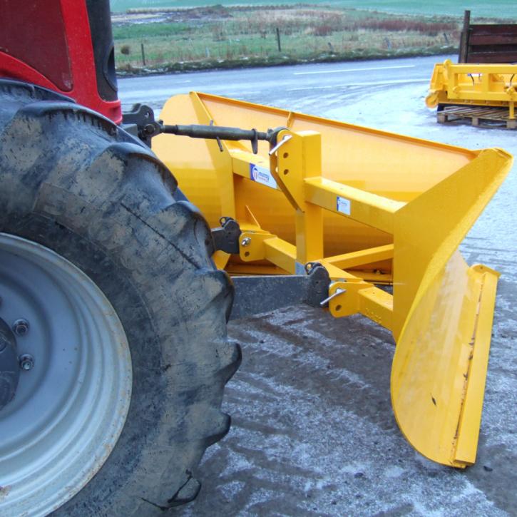 Vee Snow Plough on a Massey Ferguson