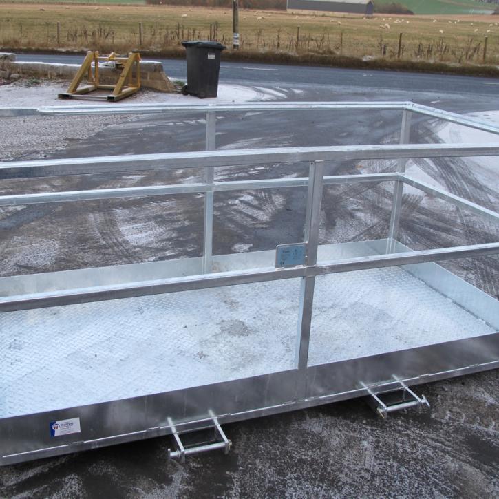 8' x 4' Access Platform - Galvanised