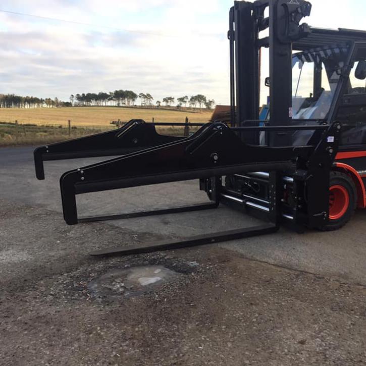 Pipe Stabiliser on an 8 ton Linde Forklift