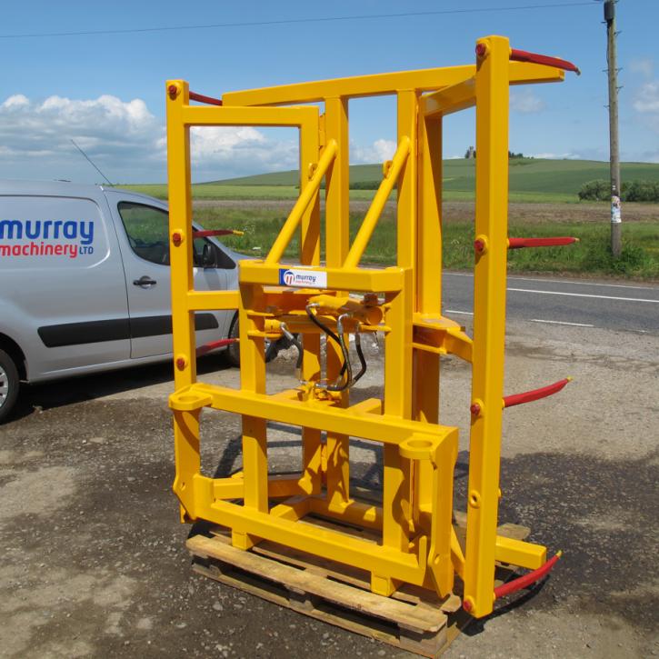 Square Bale Stacker - version for stacking 2 Heston or 4 round bales at a time.