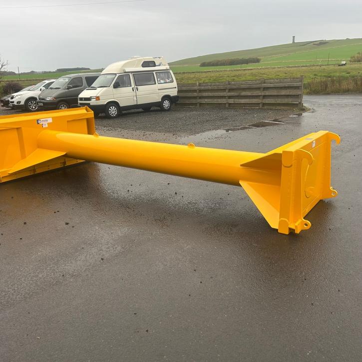 4m Grain Pusher with JCB Q-Fit brackets
