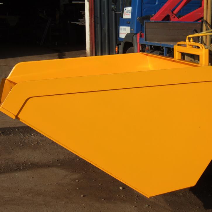 Fork Lift Drive in Grain Bucket