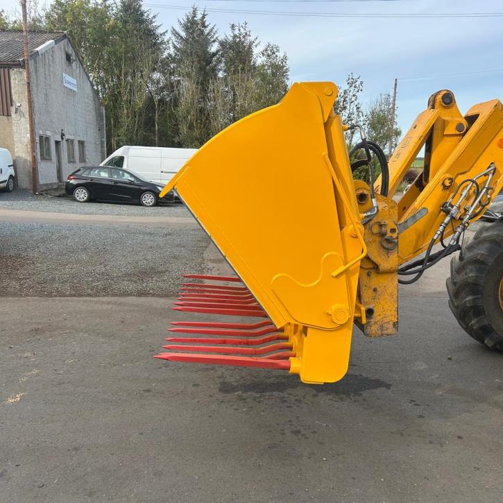 6' 5 Shear Grab with JCB Q-Fit brackets