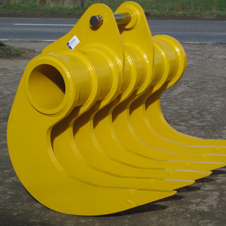 Excavator Stone Rake