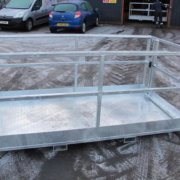 8' x 4' Access Platform - Galvanised