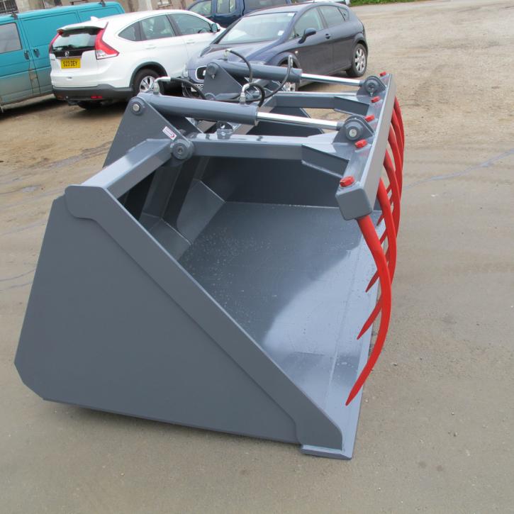 8' Heavy Duty Bucket and Grab