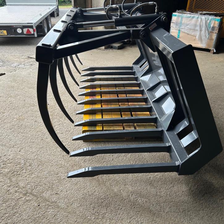 8' Muck and Top Grab and Grab with Hardox tines