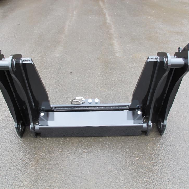 Cat 444F  -  Volvo Quick Hitch Adapter