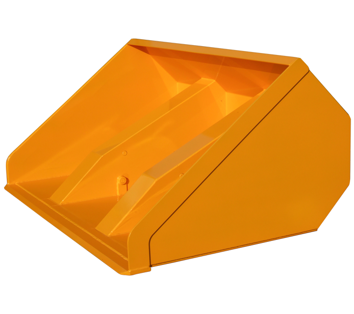 Fork Lift Drive in Grain Bucket