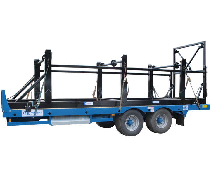 Cable Spooling Skid Frame