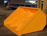 Fork Lift Drive in Grain Bucket