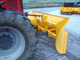 Vee Snow Plough on a Massey Ferguson