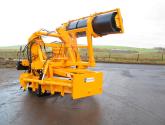 Gravel Road Grader with Compactor Roller