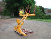 Big Bale Transporter for the back of tractors - showing the non-folding version.