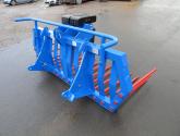 6' 6 Stone Fork - 3 Point linkage and JCB Q-Fit + Weight frame