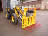 4' 6 Muck Fork and Top Grab for JCB 406