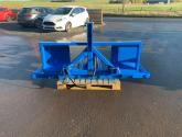 HD double fold up wrapped bale handler finished in New Holland blue