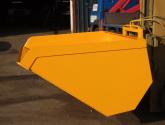 Fork Lift Drive in Grain Bucket