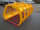 8' Heavy Duty Muck Fork and Top Grab with HD SHW Tines