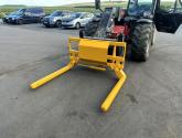 Wrapped bale handler - Kramer 580T hooks