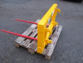 Murray Machinery Single Bale Spike - shown with Euro brackets.