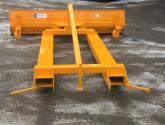 550mm x 2450mm Manual Snow Blade with Fork Pockets