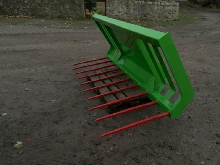 7' 6 Muck Fork with Merlo Fittings