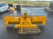 550mm x 2450mm Hydraulic Slew Snow Blade + Front Linkage brackets