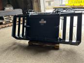 8’ Muck Fork and Top Grab with Pin and Cone Brackets and Hardox Tines 